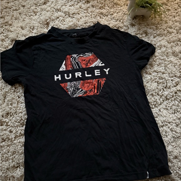 Hurley Other - Hurley black and red graphic vintage men’s motorcycle, sporty tee
